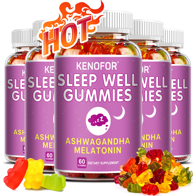 Melatonin Sleep Gummy - Melatonin + Ashwagandha Gummies - Improve