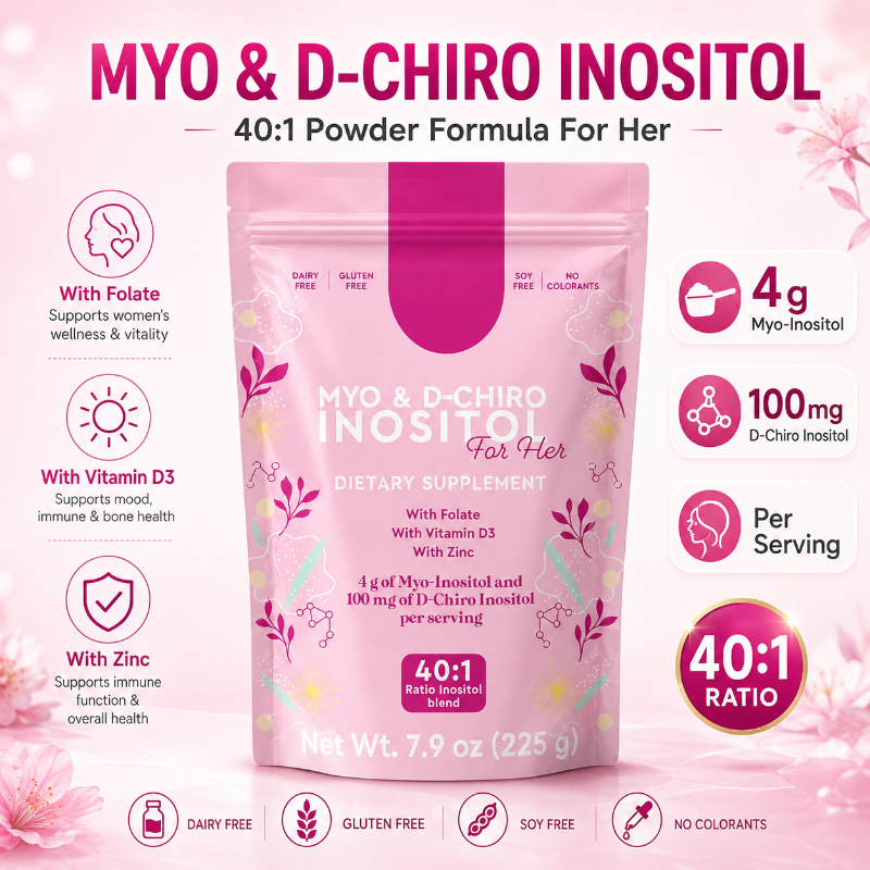 40:1 Mix Myo & D-Chiro Inosito - Nutrition Zinc reseña y precio