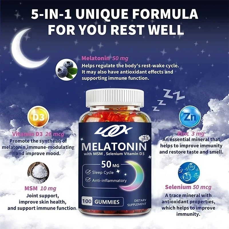 Melatonin Gummies - Helps You  - Melatonin Sleep Gummy reseña y precio