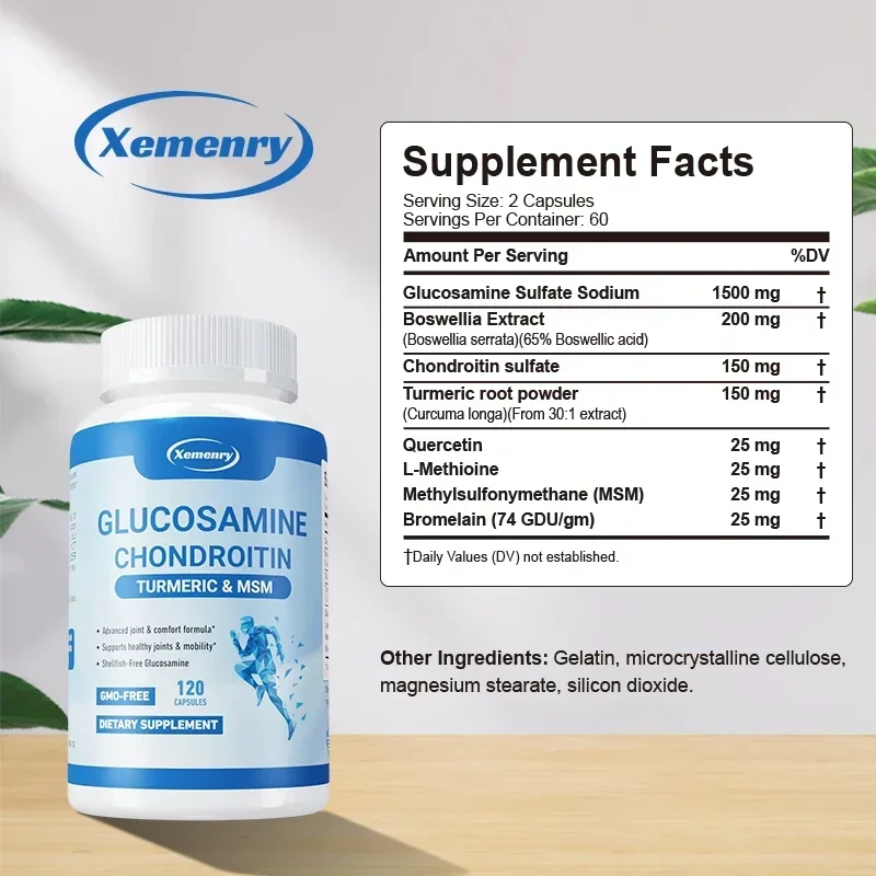 Glucosamine Chondroitin Turmer - Glucosamine Chondroitin Joint reseña y precio