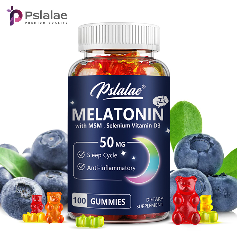 Melatonin Gummies 50mg - Sleep - Melatonin Sleep Gummy reseña y precio