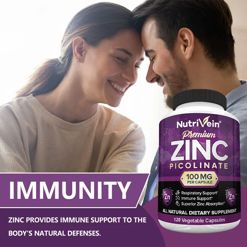 Premium Zinc Picolinate 100mg  - Nutrition Zinc reseña y precio
