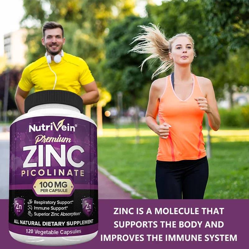 Premium Zinc Picolinate 100mg  - Nutrition Zinc reseña y precio