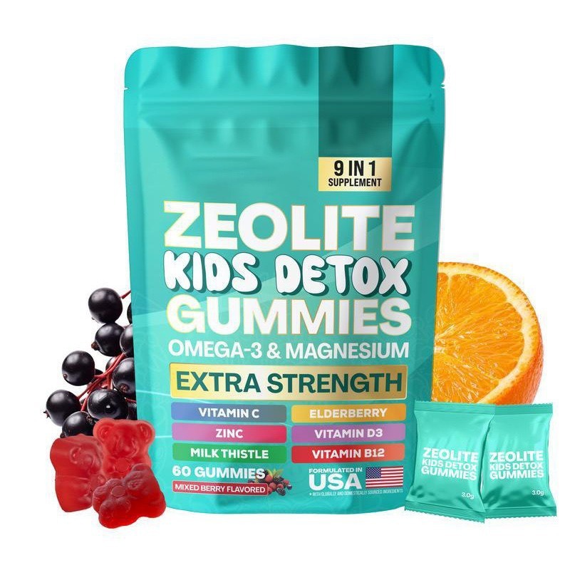 Kids Omega 3 Magnesium Gummies - Nutrition Zinc reseña y precio