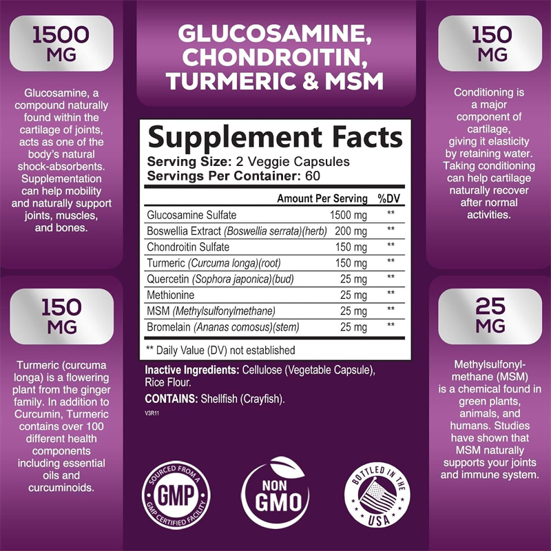 Glucosamine Chondroitin Comple - Glucosamine Chondroitin Joint reseña y precio