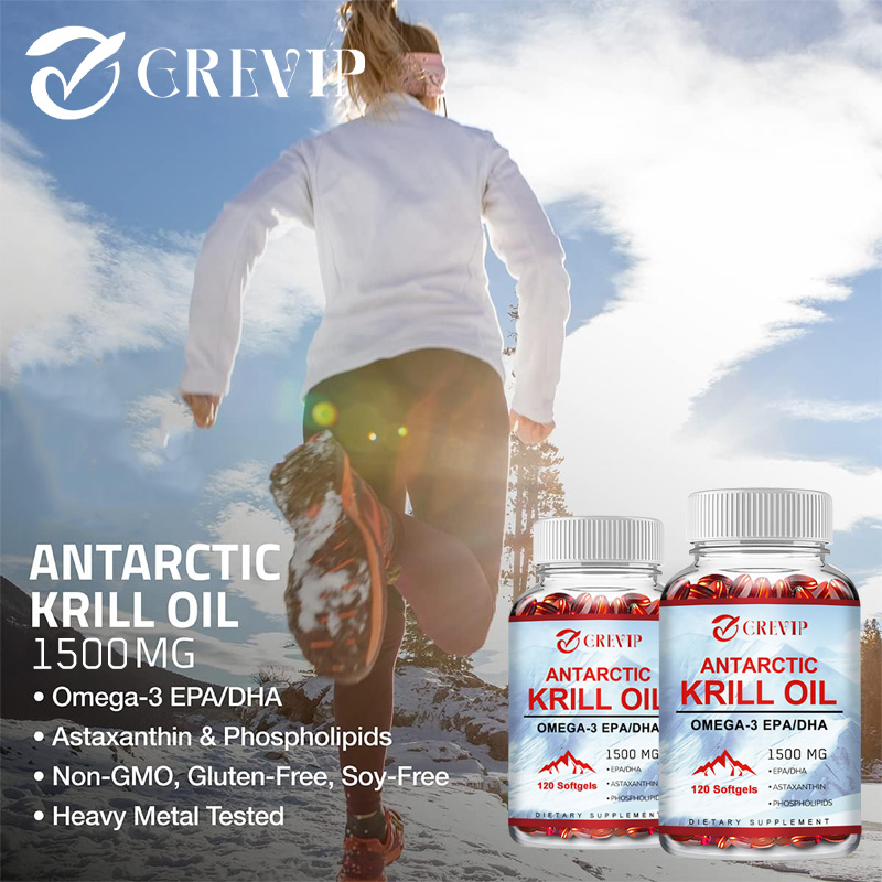 Antarctic Krill Oil Supplement - Krill Oil Supplement reseña y precio