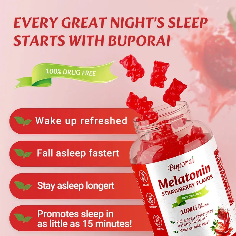 Melatonin Gummies 10mg - Regul - Melatonin Sleep Gummy reseña y precio