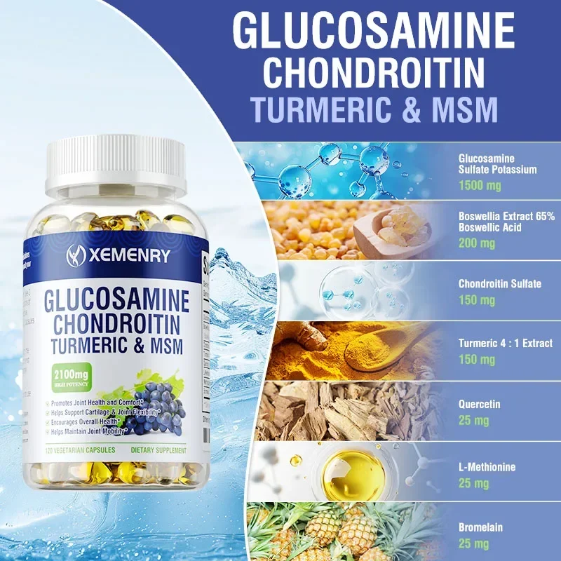Glucosamine Chondroitin Capsul - Glucosamine Chondroitin Joint reseña y precio