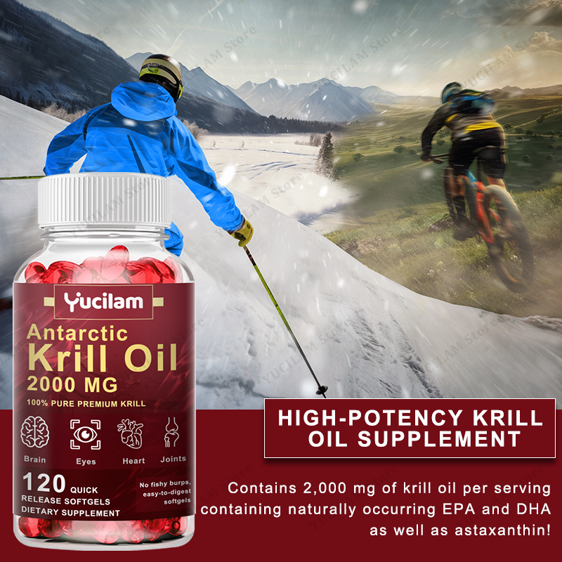 YUCILAM Antarctic Krill Oil 20 - Krill Oil Supplement reseña y precio