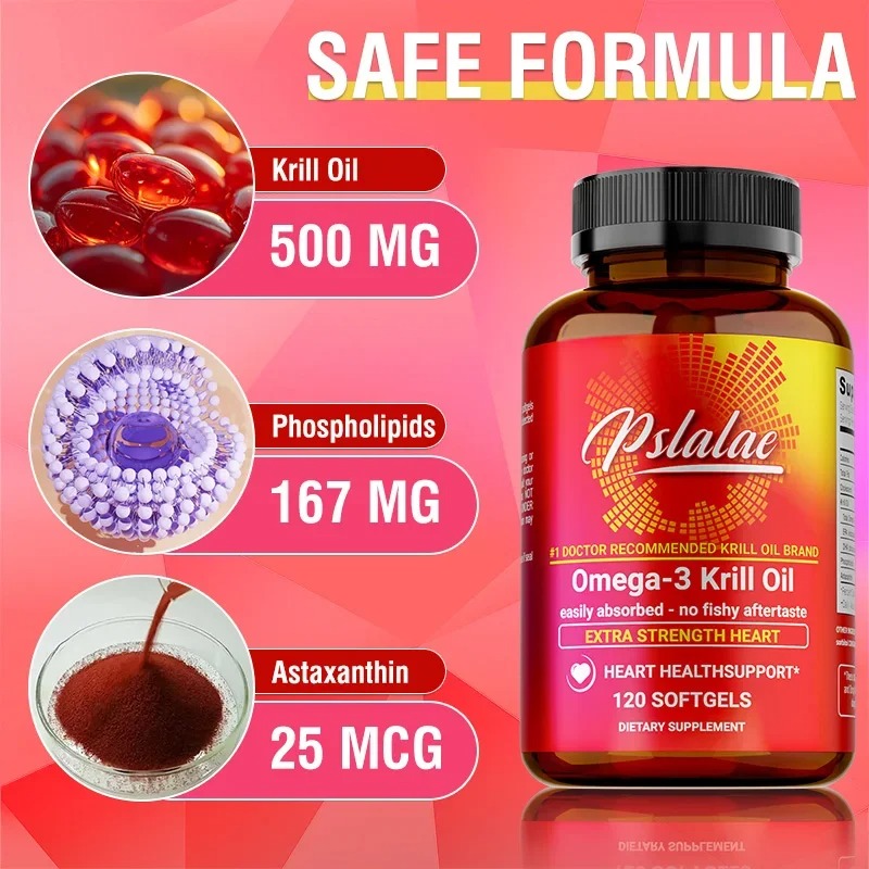 Antarctic Krill Oil - Nervous  - Krill Oil Supplement reseña y precio