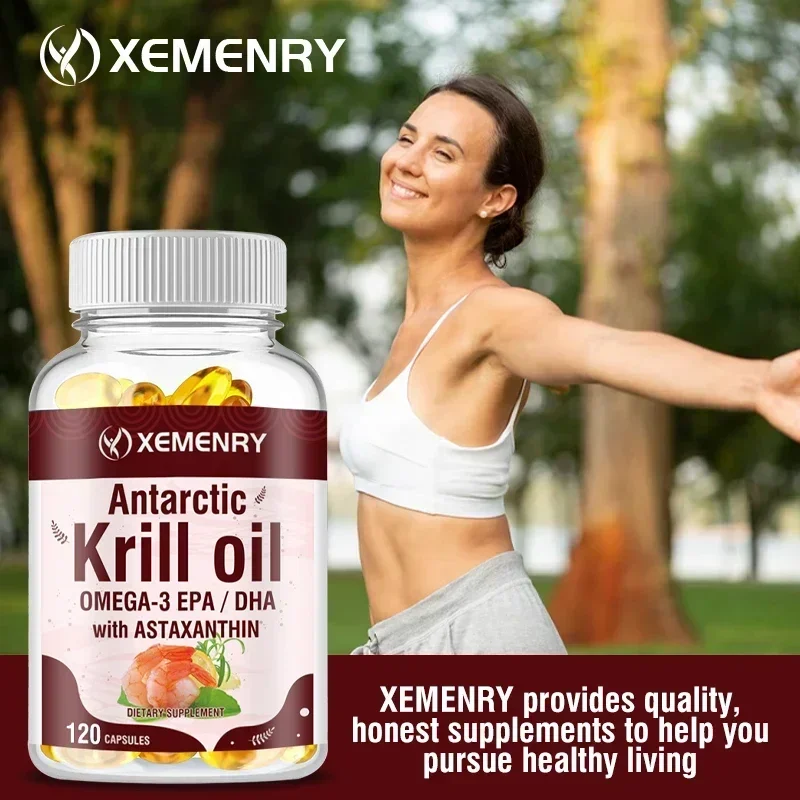 Krill Oil Supplement - Reduces - Krill Oil Supplement reseña y precio