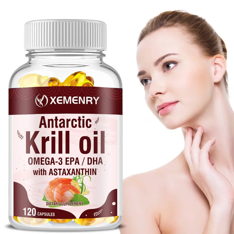 Krill Oil Supplement - Reduces - Krill Oil Supplement reseña y precio