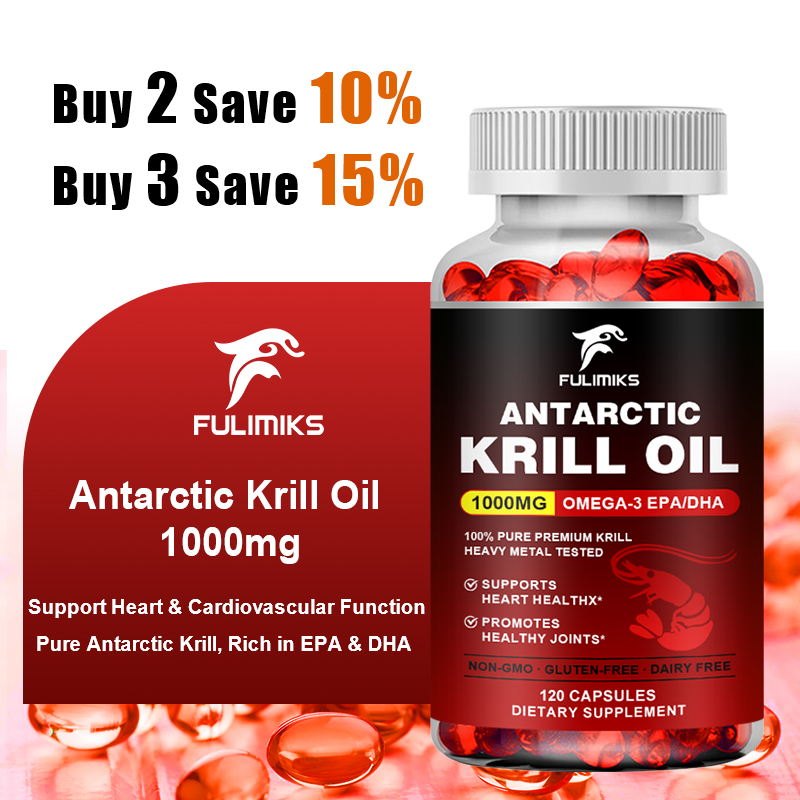 Natural Krill Oil 1000mg Suppl - Krill Oil Supplement reseña y precio