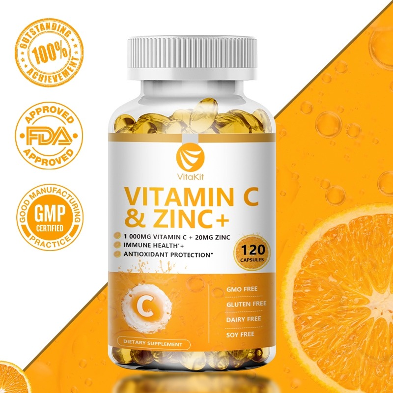 Vitakit Vitamin C 1000mg with  - Nutrition Zinc reseña y precio