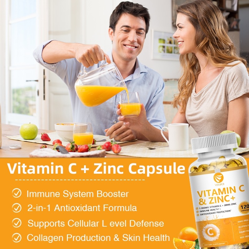 Vitakit Vitamin C 1000mg with  - Nutrition Zinc reseña y precio