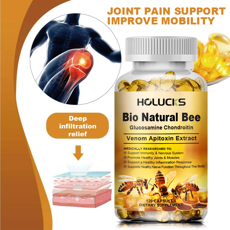 HOLUCKS Bee Glucosamine Chondr - Glucosamine Chondroitin Joint reseña y precio