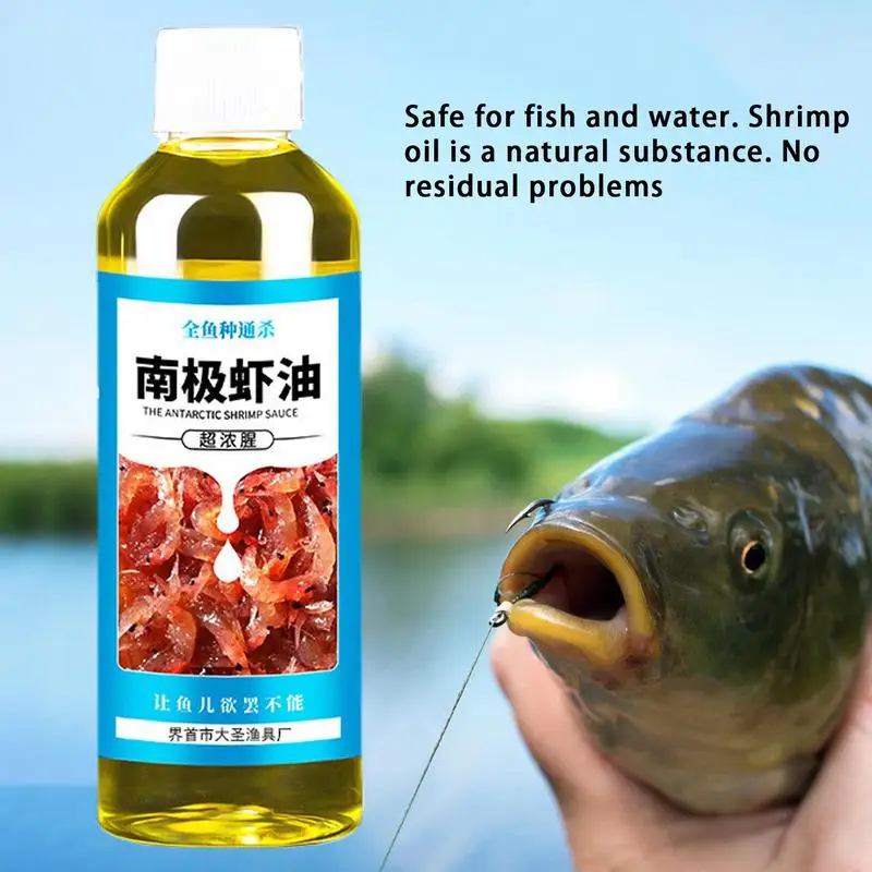 60ml Antarctic Shrimp Bait Fis - Krill Oil Supplement reseña y precio