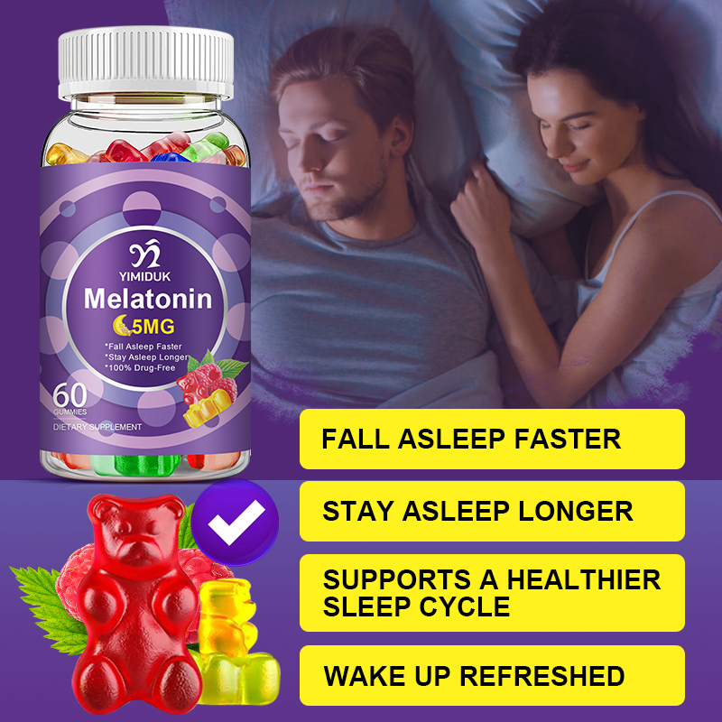 Melatonin Gummies 5Mg, Support - Melatonin Sleep Gummy reseña y precio