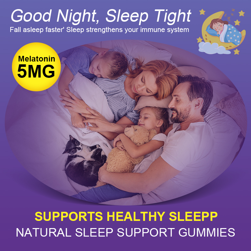 Melatonin Gummies 5Mg, Support - Melatonin Sleep Gummy reseña y precio