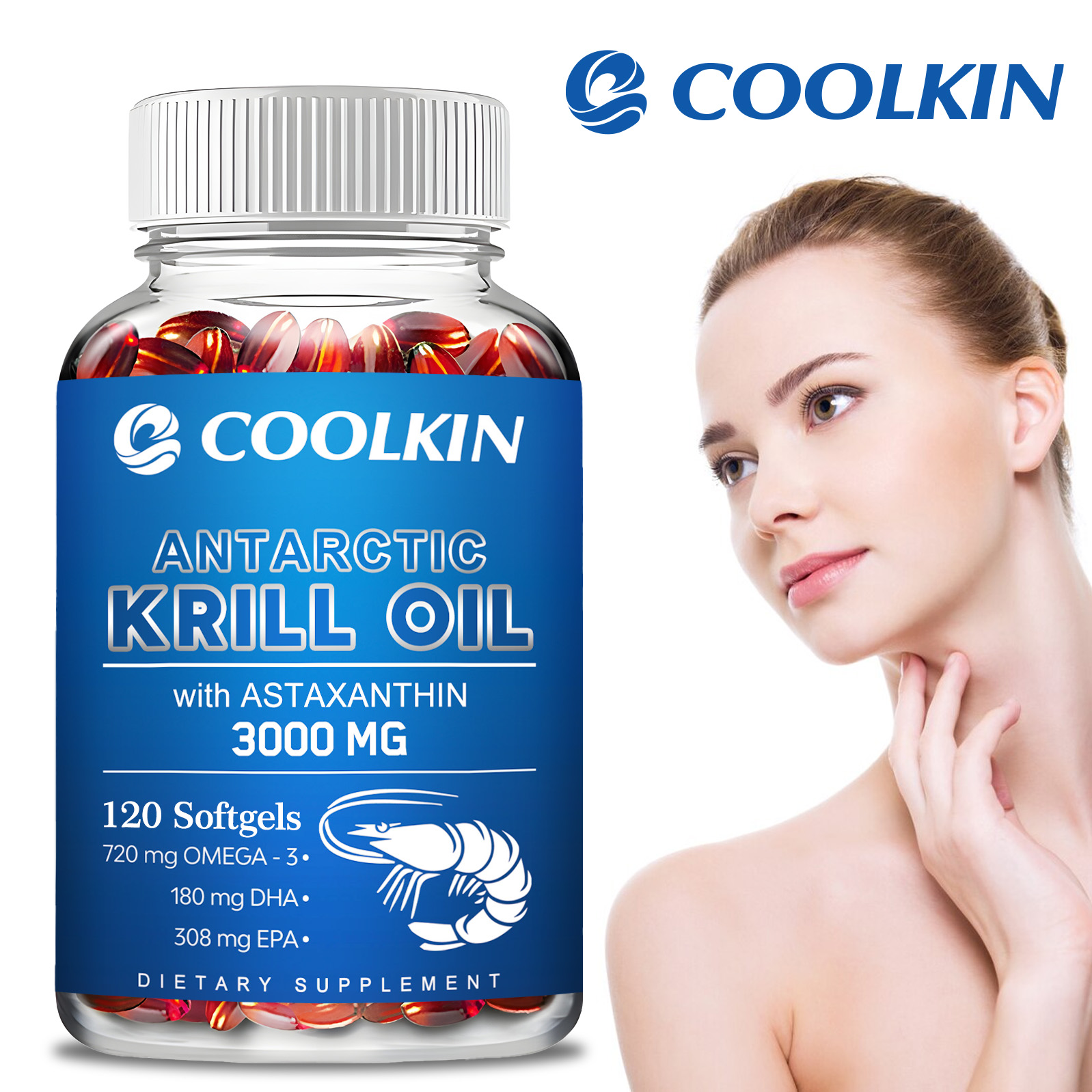 Antarctic Krill Oil Supplement - Krill Oil Supplement reseña y precio