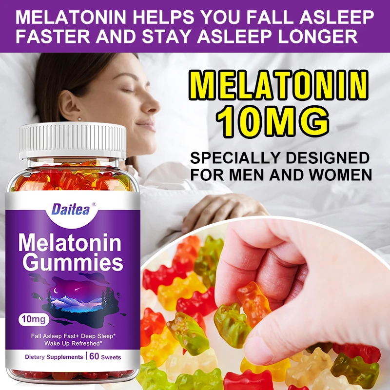 Melatonin 10 Mg Supplement | P - Melatonin Sleep Gummy reseña y precio
