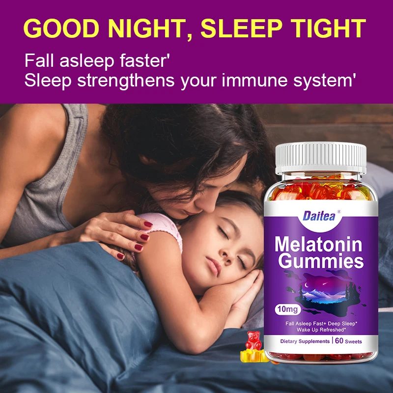 Melatonin 10 Mg Supplement | P - Melatonin Sleep Gummy reseña y precio