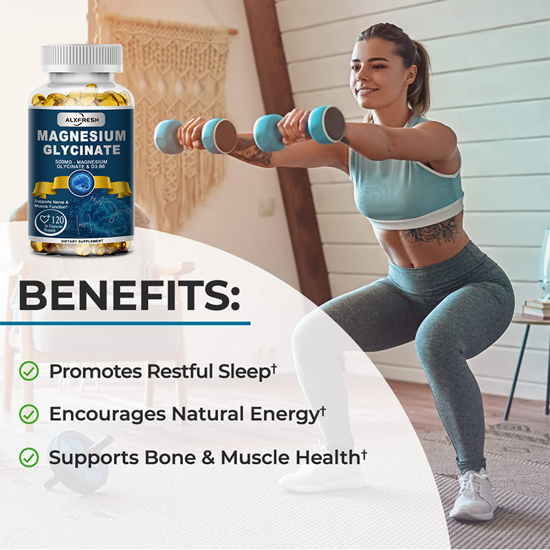 Magnesium Glycinate Capsules 5 - Nutrition Zinc reseña y precio