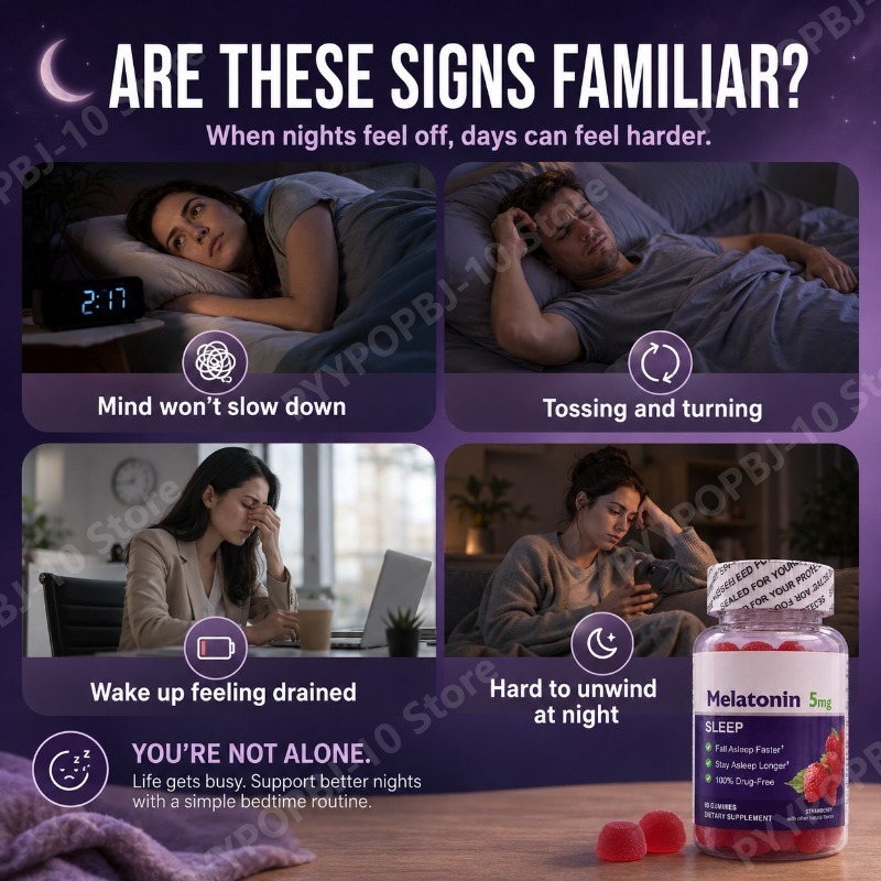 Melatonin 5mg Gummies Sleep Su - Melatonin Sleep Gummy reseña y precio