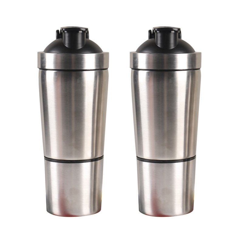 Stainless Steel Protein Shaker - Nutrition Fitness reseña y precio