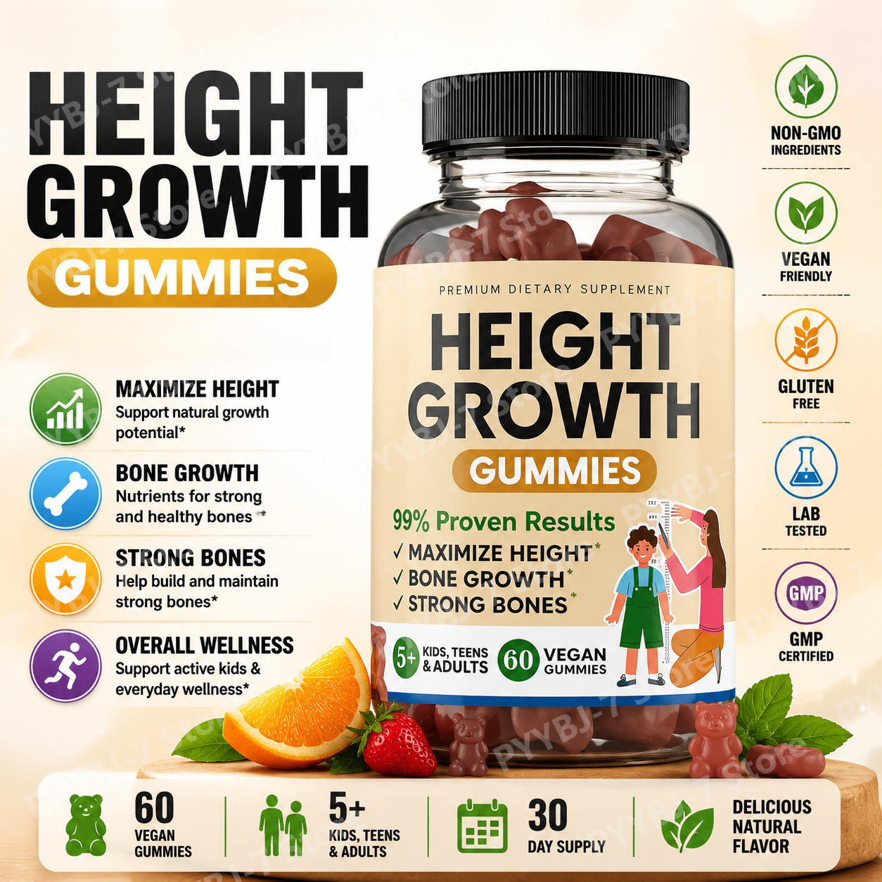 Vegan Gummies with Calcium Mag - Nutrition Zinc reseña y precio