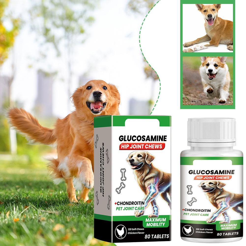 Dog Joint Support Chews Glucos - Glucosamine Chondroitin Joint reseña y precio