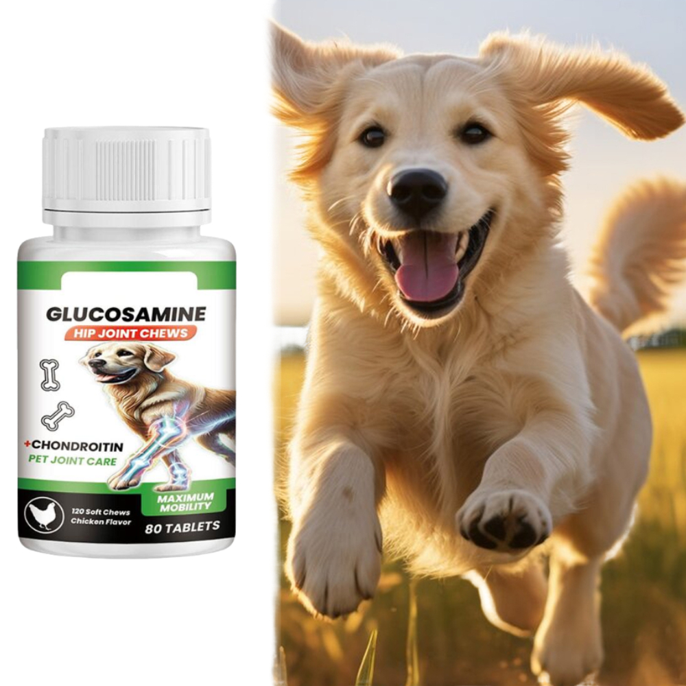 Dog Joint Support Chews Glucos - Glucosamine Chondroitin Joint reseña y precio