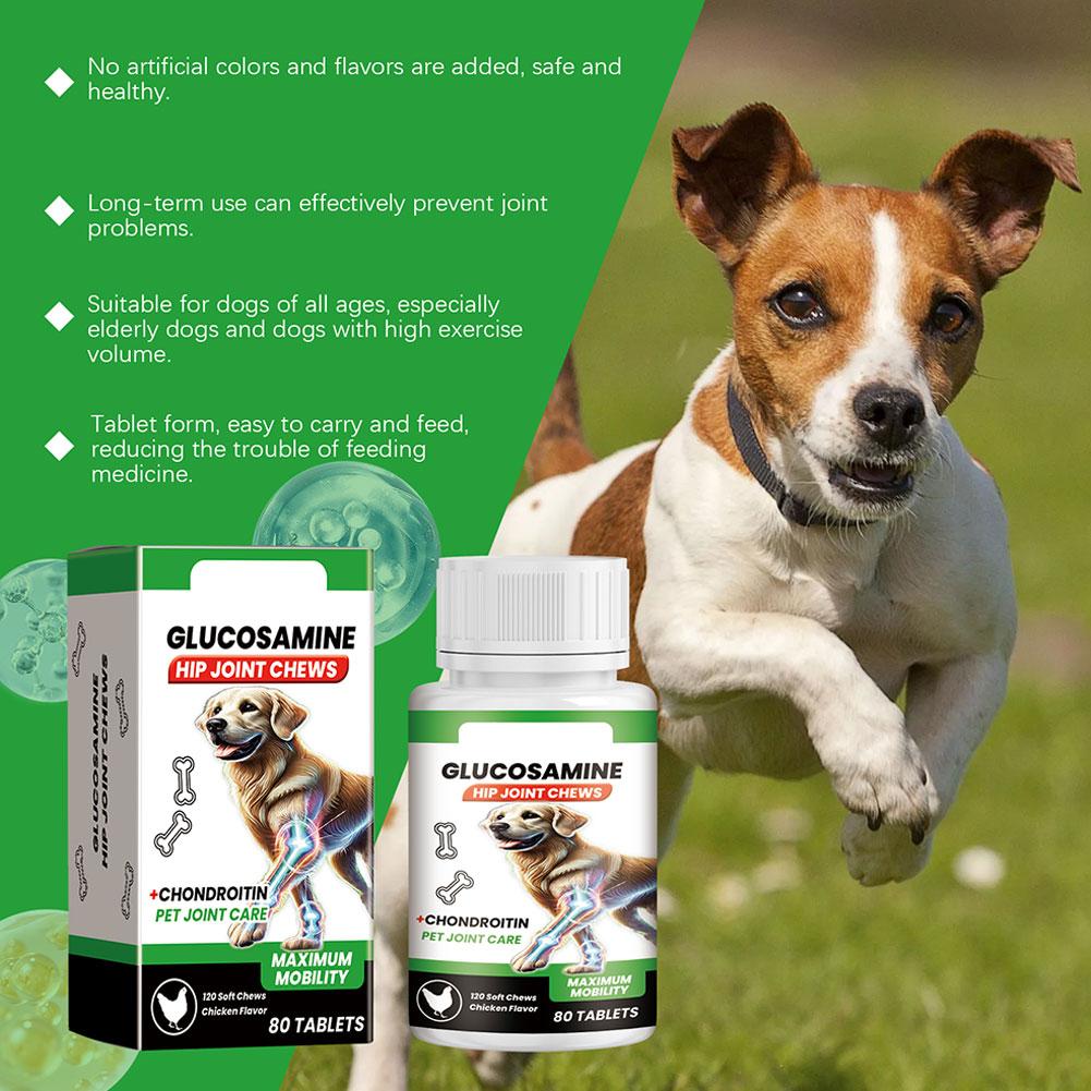 Dog Joint Support Chews Glucos - Glucosamine Chondroitin Joint reseña y precio