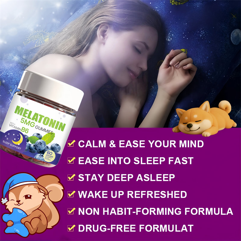 Melatonin Gummies With Vitamin - Melatonin Sleep Gummy reseña y precio