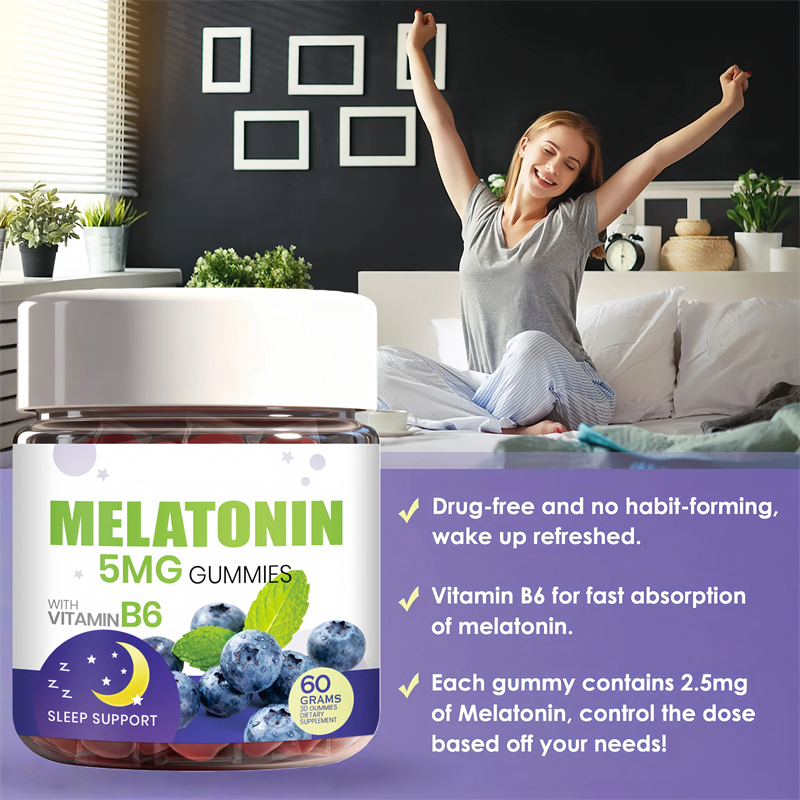 Melatonin Gummies With Vitamin - Melatonin Sleep Gummy reseña y precio