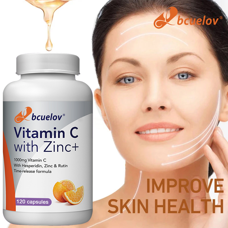 Organic Vitamin C + Zinc Capsu - Nutrition Zinc reseña y precio