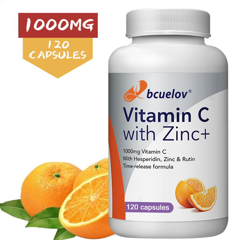 Organic Vitamin C + Zinc Capsu - Nutrition Zinc reseña y precio