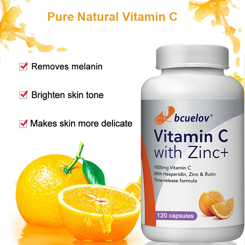 Organic Vitamin C + Zinc Capsu - Nutrition Zinc reseña y precio