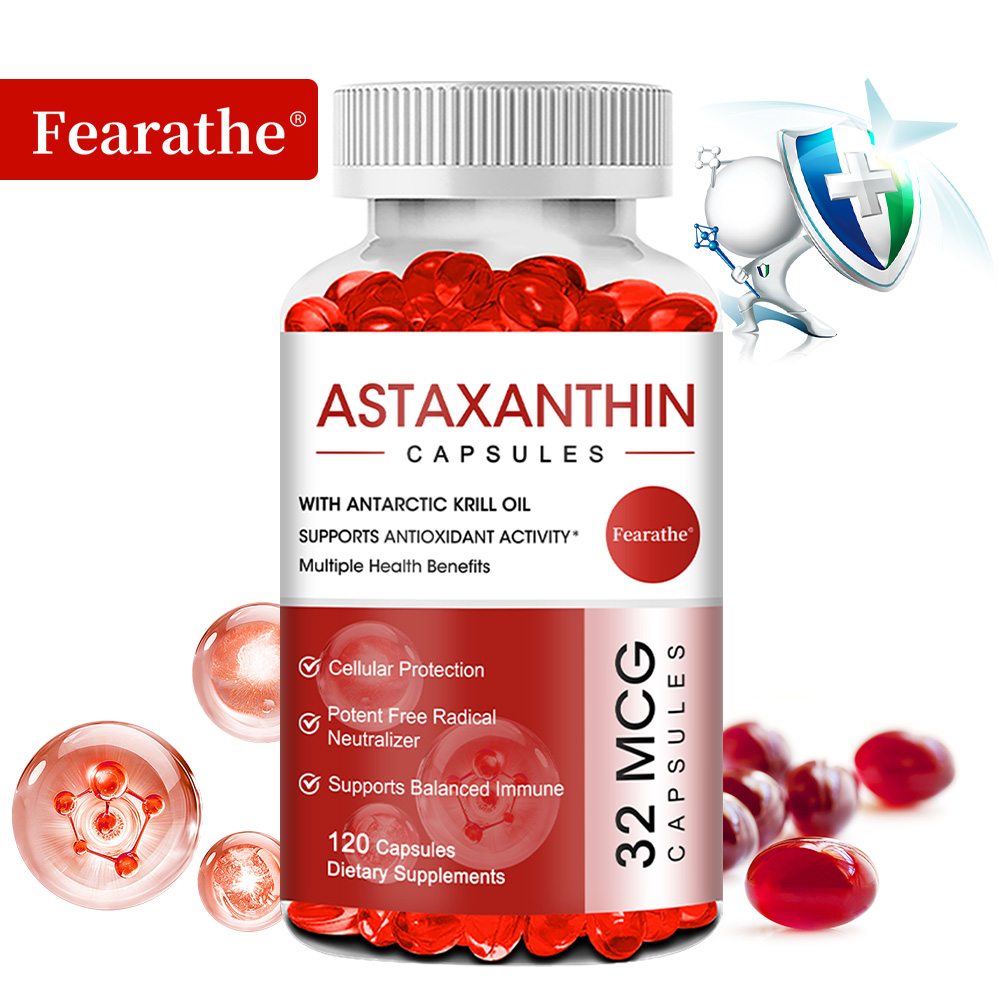 Dietary Supplement Astaxanthin - Krill Oil Supplement reseña y precio