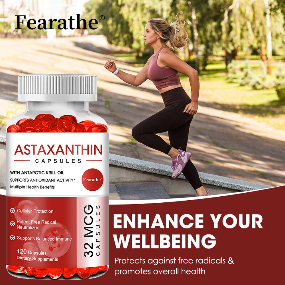 Dietary Supplement Astaxanthin - Krill Oil Supplement reseña y precio