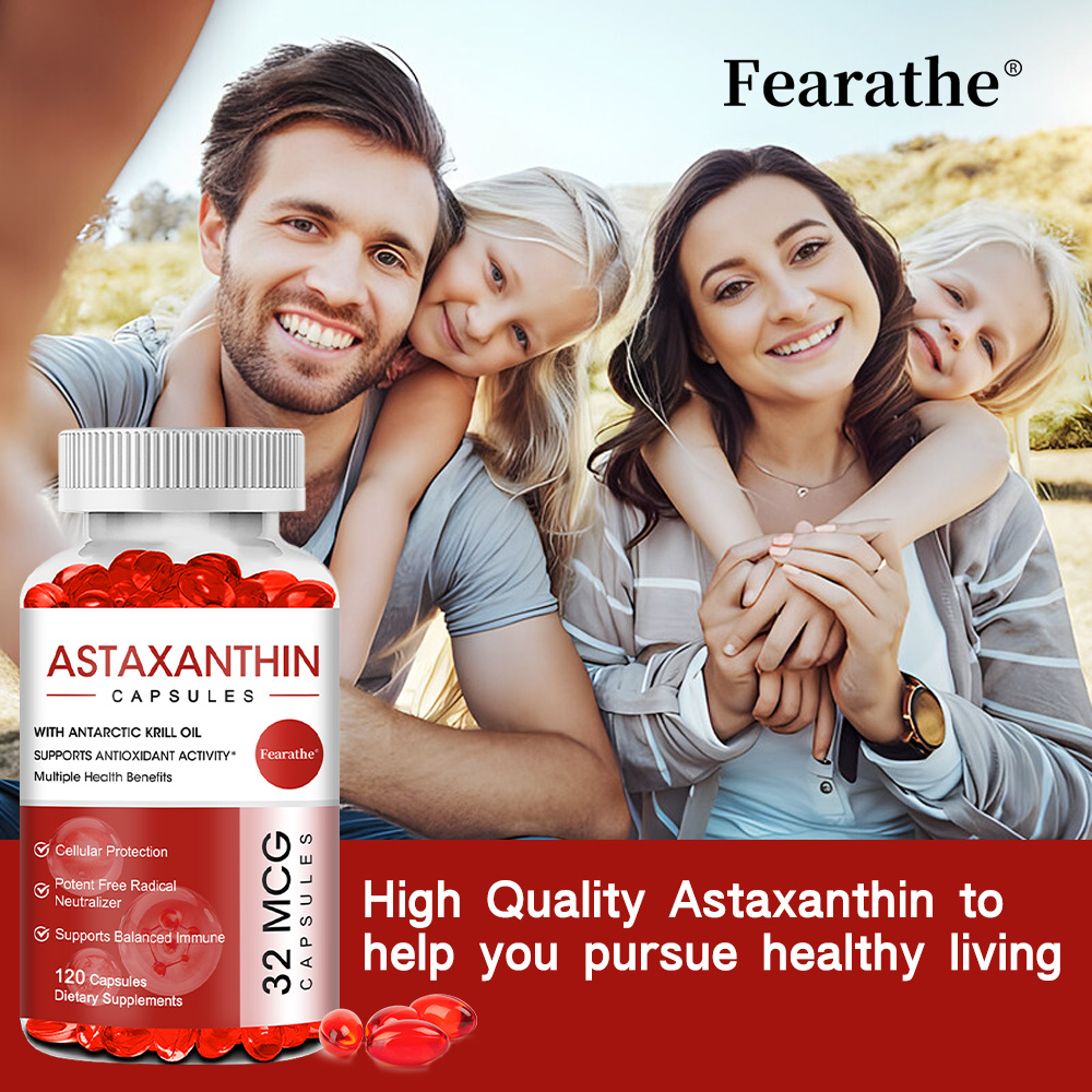 Dietary Supplement Astaxanthin - Krill Oil Supplement reseña y precio