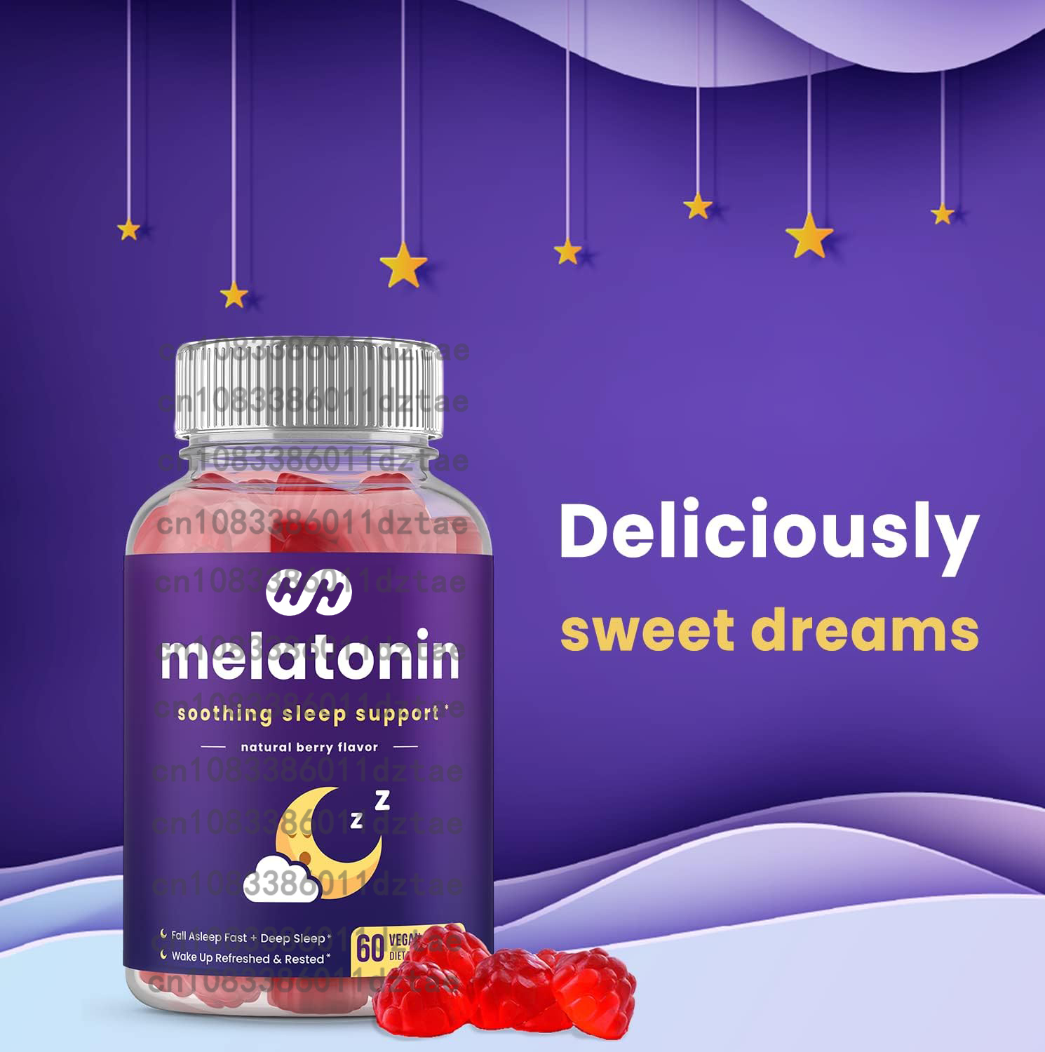 Melatonin Gummies - Sleep Aid, - Melatonin Sleep Gummy reseña y precio
