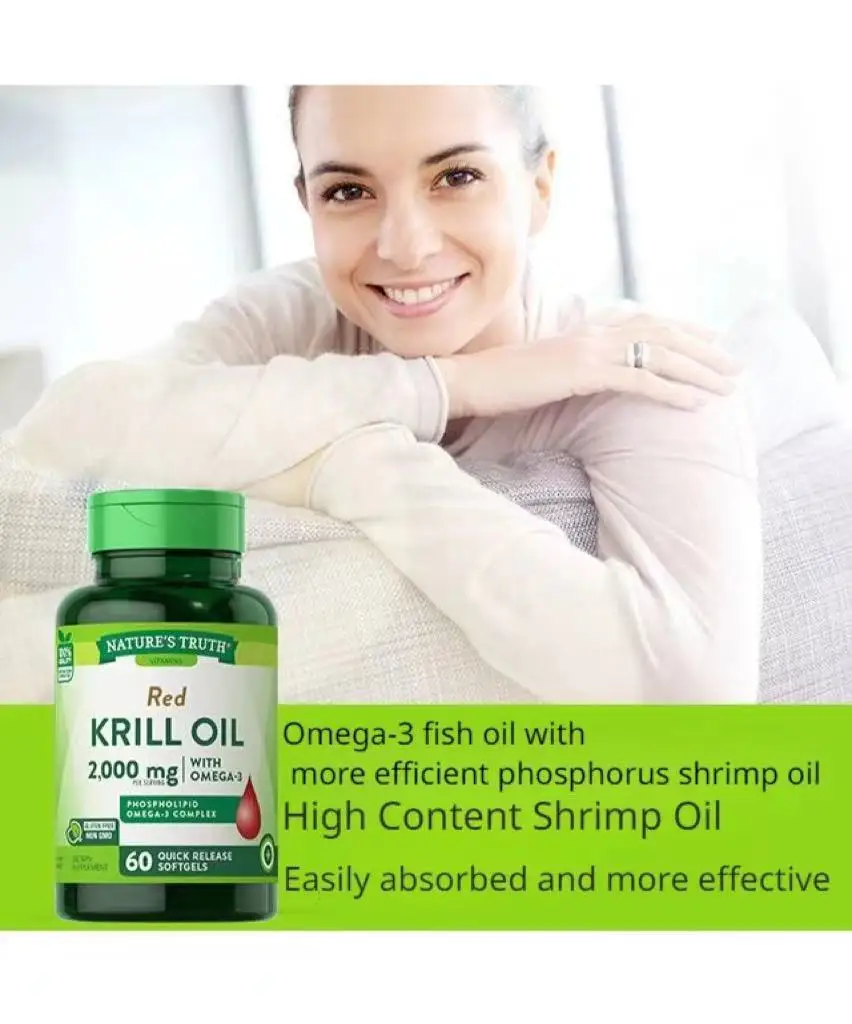 1 Bottle Antarctic Krill Oil C - Krill Oil Supplement reseña y precio