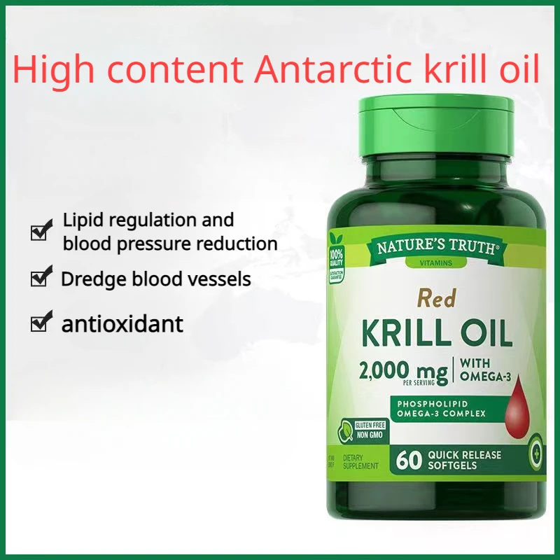1 Bottle Antarctic Krill Oil C - Krill Oil Supplement reseña y precio