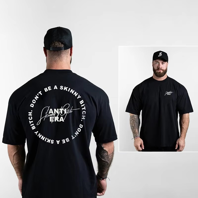 Men's Neutral Tone Gym T-Shirt - Nutrition Fitness reseña y precio