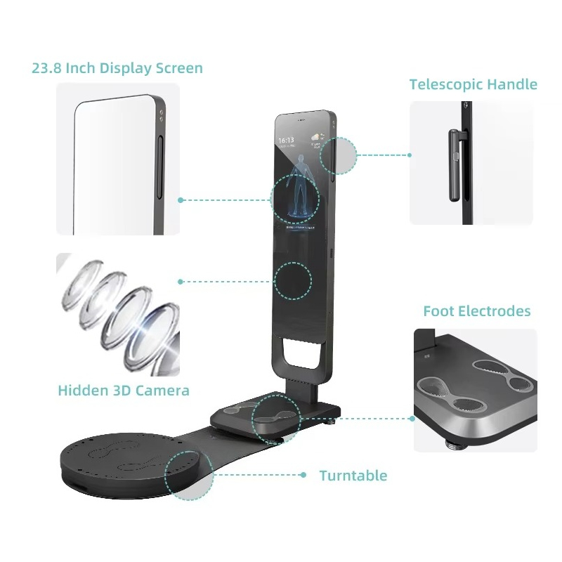 Smart Fitness Mirror Body Scan - Nutrition Fitness reseña y precio