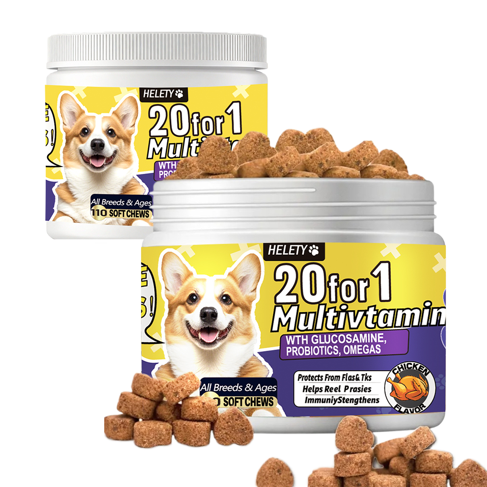 20-in-1 Dog Multivitamin Soft  - Nutrition Zinc reseña y precio