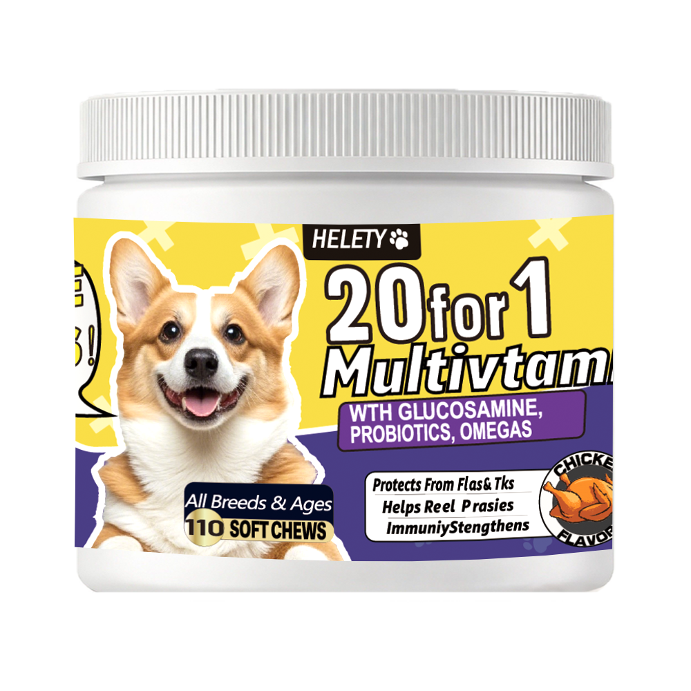 20-in-1 Dog Multivitamin Soft  - Nutrition Zinc reseña y precio