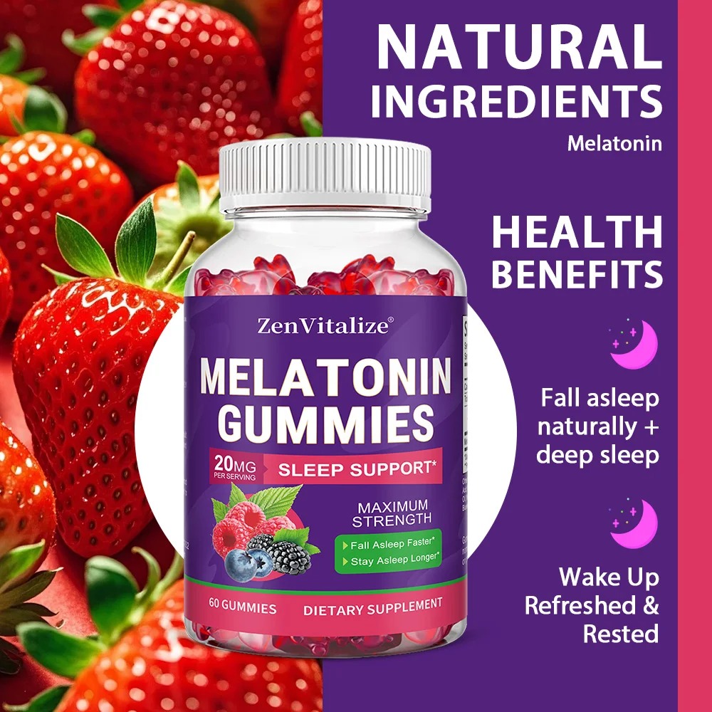 Adult Melatonin Gummies Suppor - Melatonin Sleep Gummy reseña y precio
