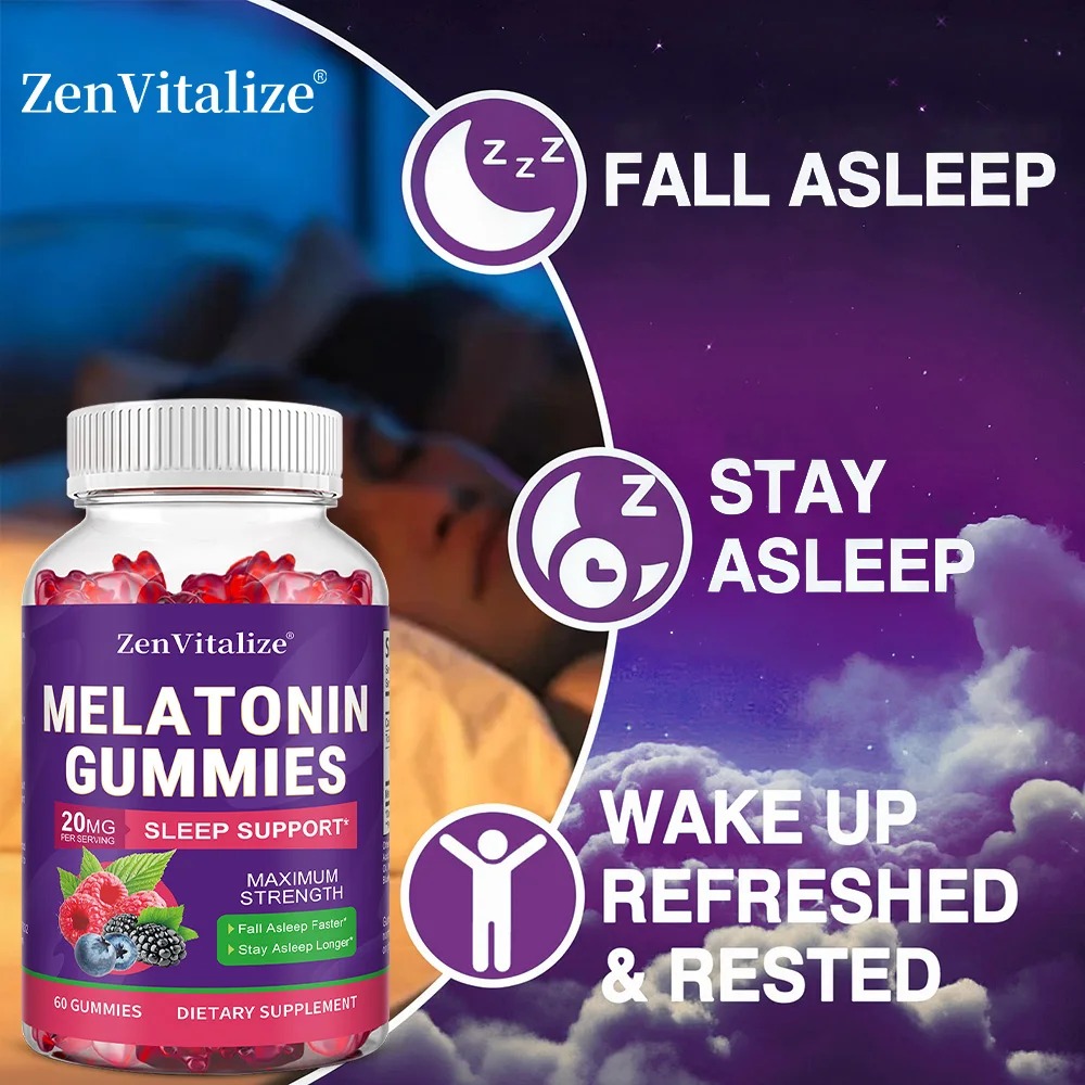 Adult Melatonin Gummies Suppor - Melatonin Sleep Gummy reseña y precio